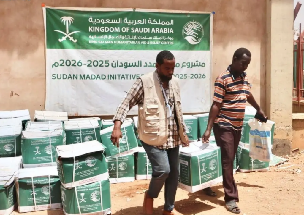 KSrelief Distributes 1,681 Food Baskets in Sudan’s Khartoum