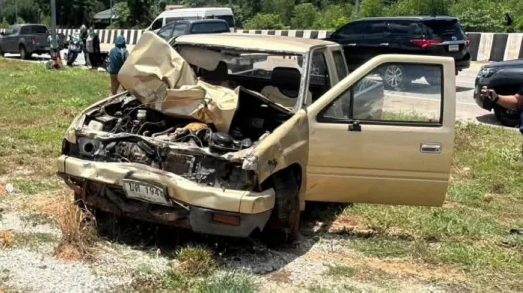 Nine Thai monks killed after child driver crashes truck into pilgrimage procession