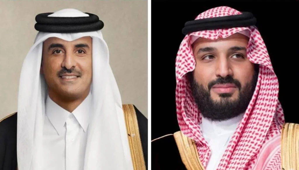 Saudi Crown Prince offers condolences to Qatar emir over death of Sheikh Hamad