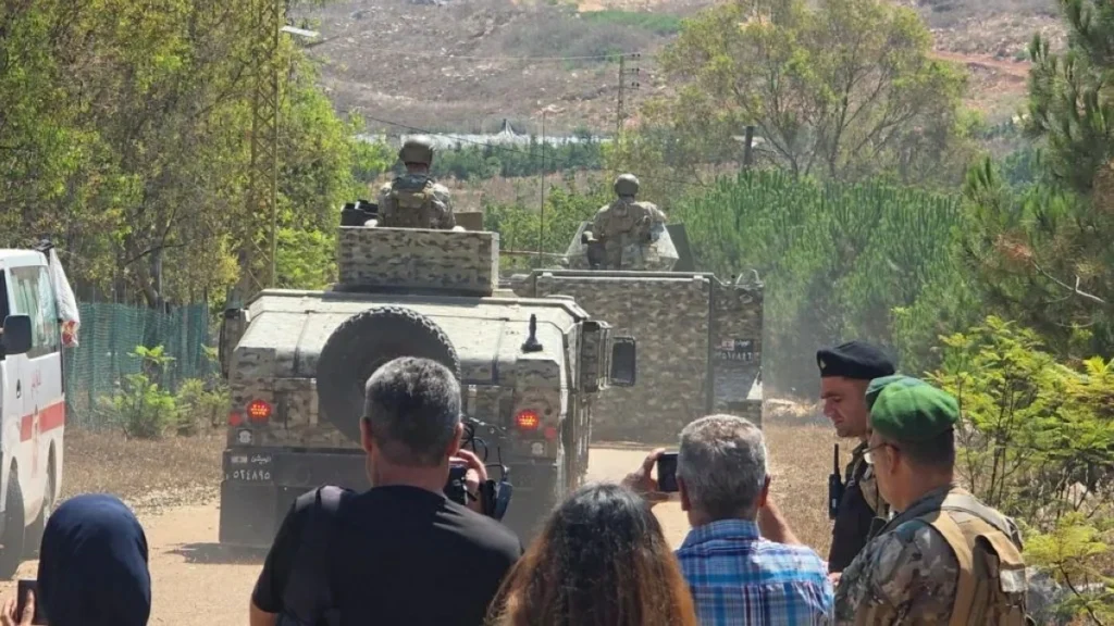Lebanese troops deploy in ‘pilot zone’ after Israeli withdrawal