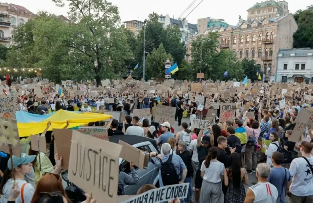 Zelensky fires Ukraine’s army chief after days of protests
