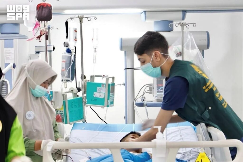 KSrelief Launches Volunteer Pediatric Cardiac Surgery Project in Indonesia