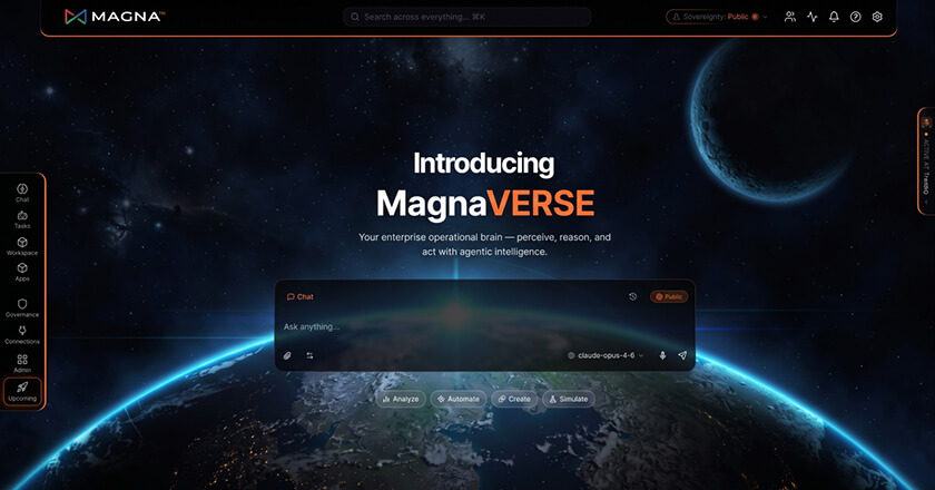 Magna AI unveils MagnaVERSE™ at global AI show to help enterprises operationalise AI at scale
