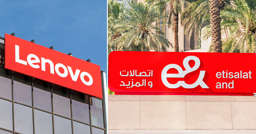 e& and Lenovo collaborate on vehicle tech