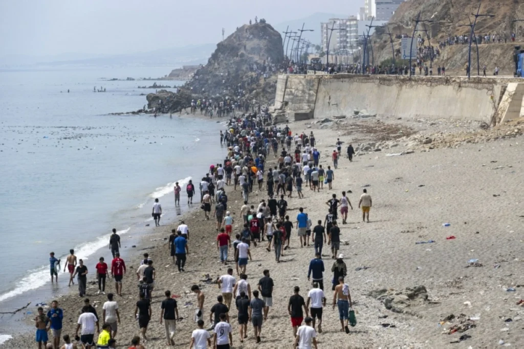 Spain deploys sea barrier after mass Ceuta migrant crossing kills 67
