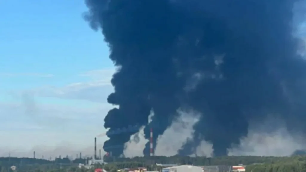 Ukraine hits oil refineries deep in Russian territory