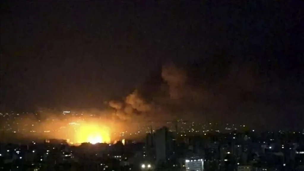 Israeli strikes, massive explosions rock southern Lebanon