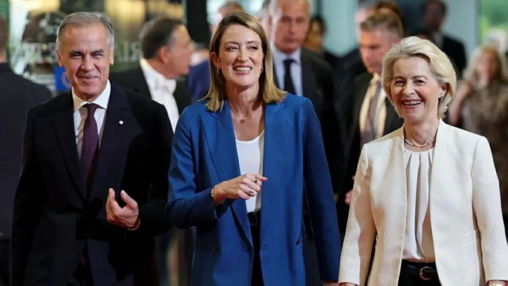 Von der Leyen invites Canada to become EU associate member