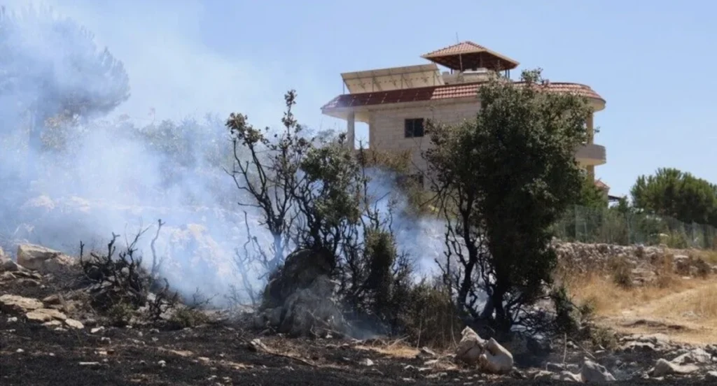 Israeli airstrikes hit southern Lebanon, ambulance team targeted
