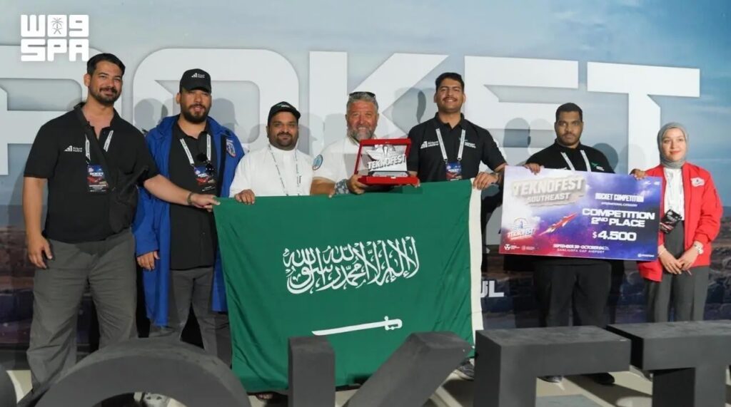 Saudi Desert Falcons Team Wins Second Place in TEKNOFEST 2026 Rocket Competition