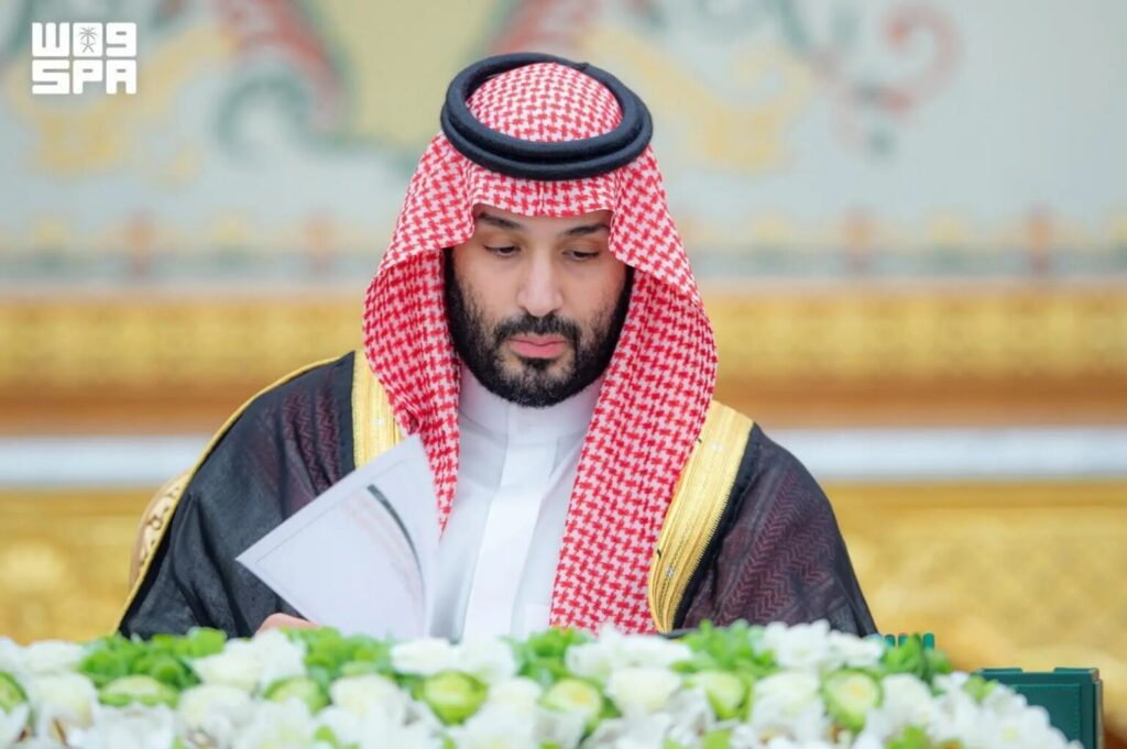 HRH the Crown Prince Chairs Cabinet Session in Riyadh